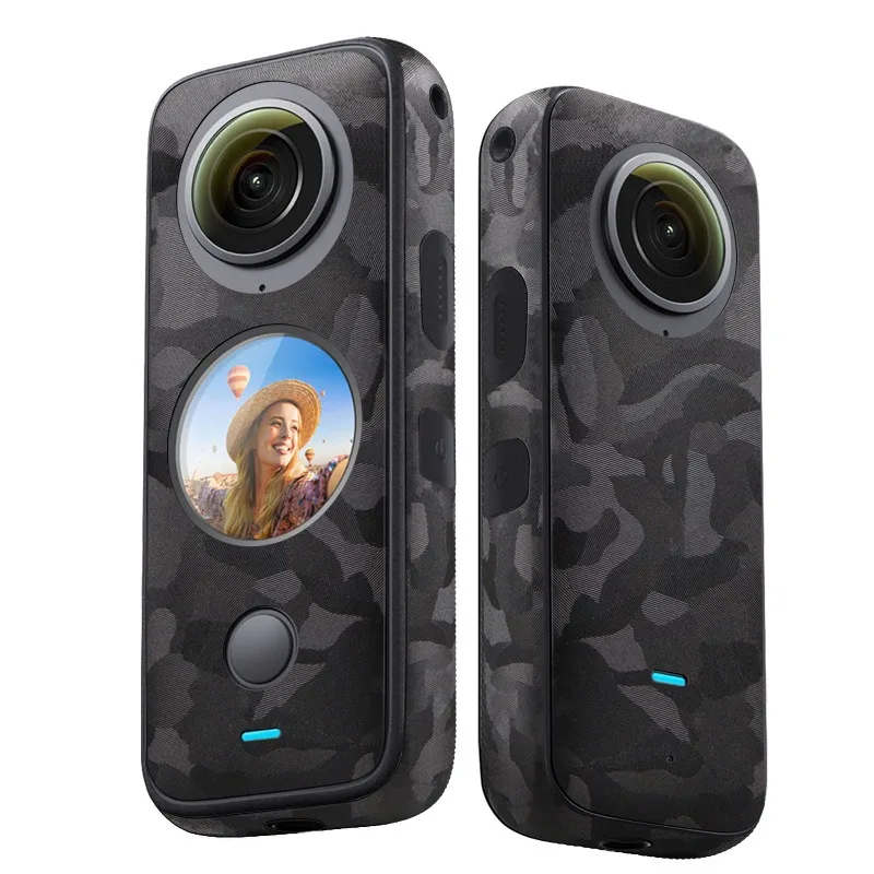 3M Materail Camouflage Circuit black Anti-Scratch PVC Stickers Protective Film for Insta360 X2 Full Body Protector Decal Wrap