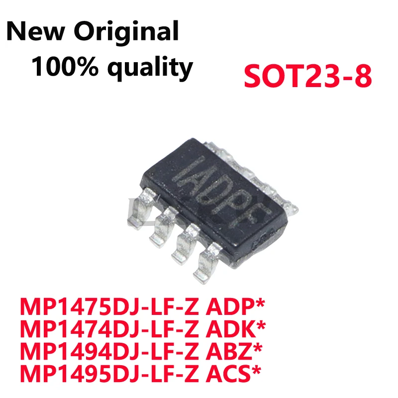 10/PCS New Original MP1475DJ-LF-Z ADP* MP1474DJ-LF-Z ADK* MP1494DJ-LF-Z ABZ* MP1495DJ-LF-Z ACS* SOT23-8 In Stock