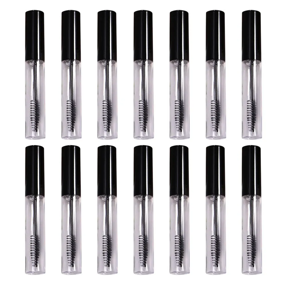 1 set di tubi per mascara fai da te bottiglia per ciglia riutilizzabile vuota mini contenitore pratico leggero da viaggio portatile con imbuto