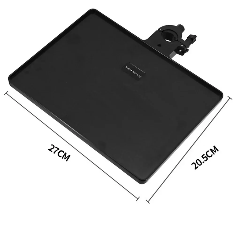 Accessory Holder Meeting Rooms Microphone Stand Tray Live Recording Tray No Tools Required Raised Edge Upgraded Model