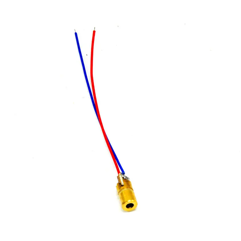 5pcs Mini 650nm 1mW Red Dot Laser Diode Module 3VDC Driver