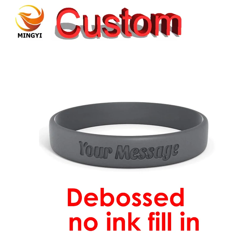 150PCS Silicone Bracelets Debossed Custom Wristband Customizable Personalized Band Engraved No Ink Fill In Type 1 Diabetes 1