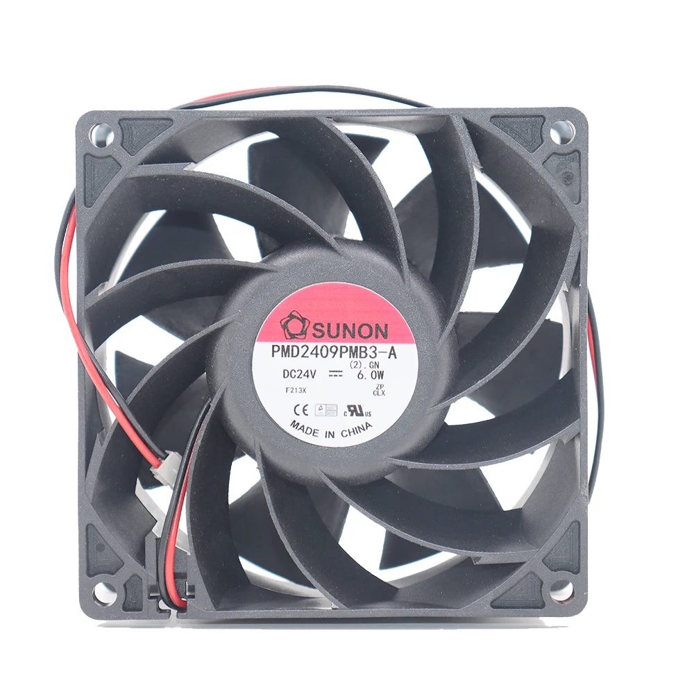 Brand new original SUNON 9cm 24V 6.0W 9238 PMD2409PMB3-A inverter alarm cooling fan