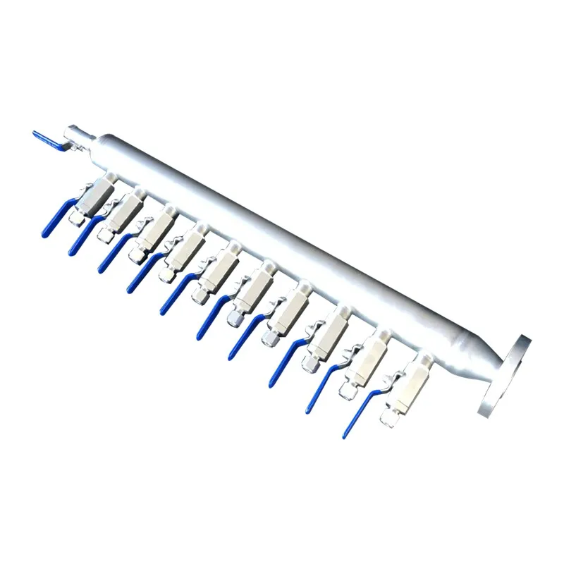 Air Source Distributor Pneumatic Air Tubing Manifold Circuit Multi-Way Quick-Connect Fitting Air Lines Exhaust Compressor Shunt