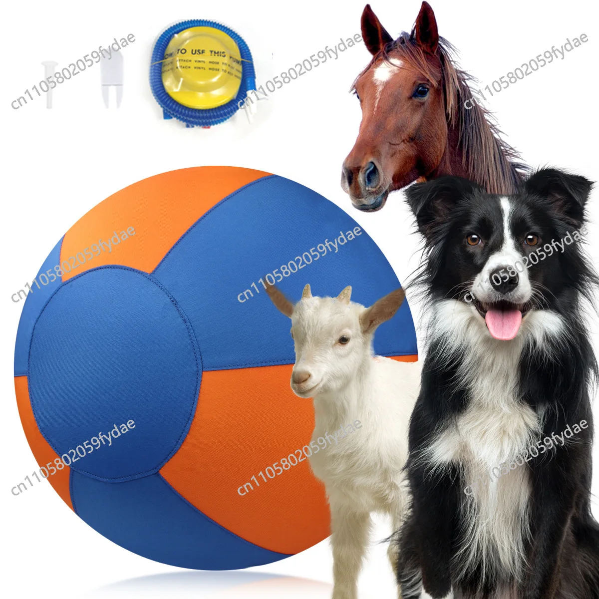 Pet Dog Dog Toy Wrangler Polo Golden Retriever Toy Ball Unstuffing Ball Inflatable Training Ball