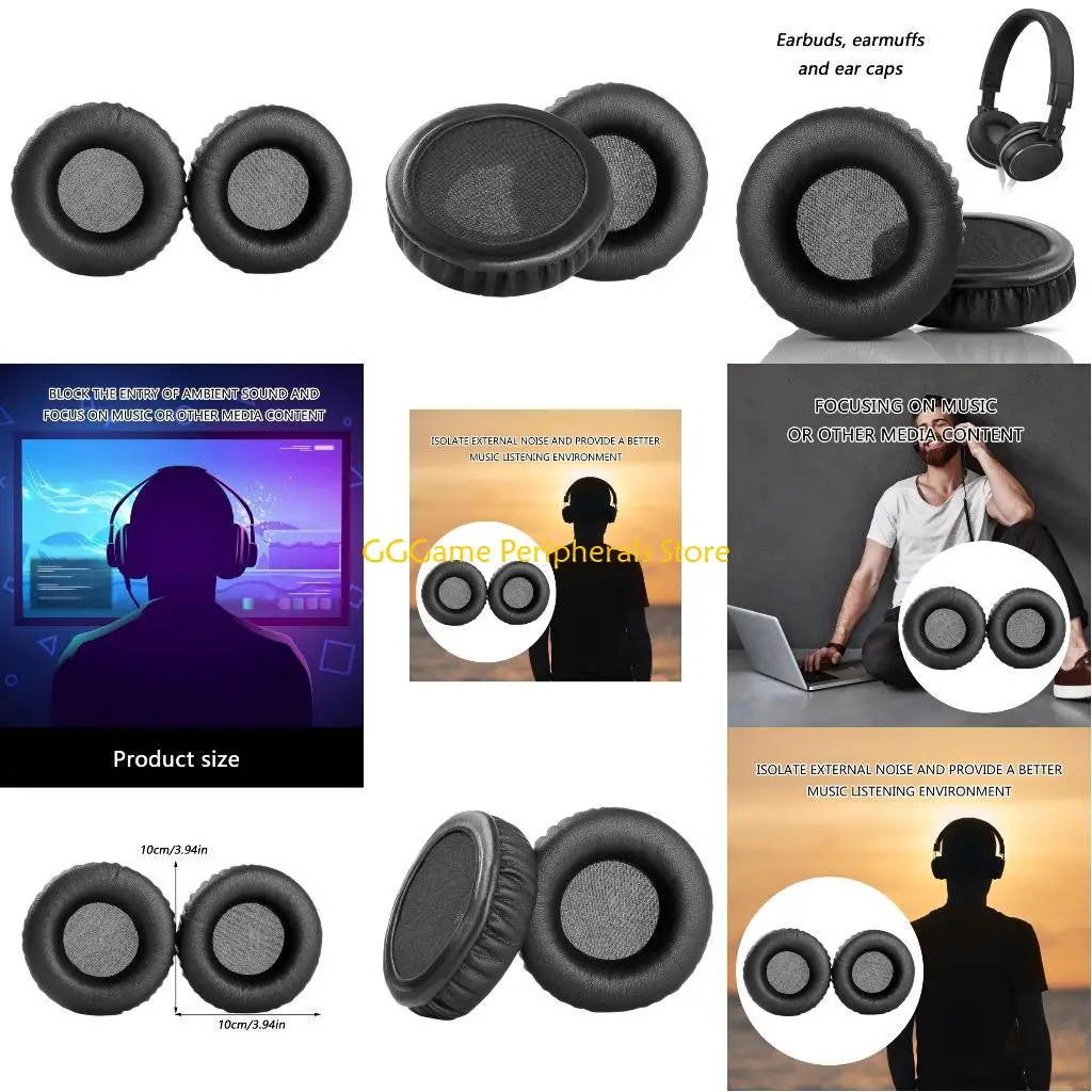 U55B Soft Spongififife Cushion para auriculares COMIDADO AIGLADO AISLACIÓN AISLACIÓN PERMANENTE