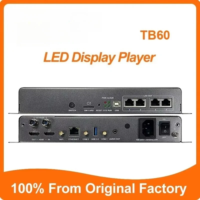 

Novastar TB60 All-in-One Controller Video Processor for Led Video Wall 100% New From Nova Factory