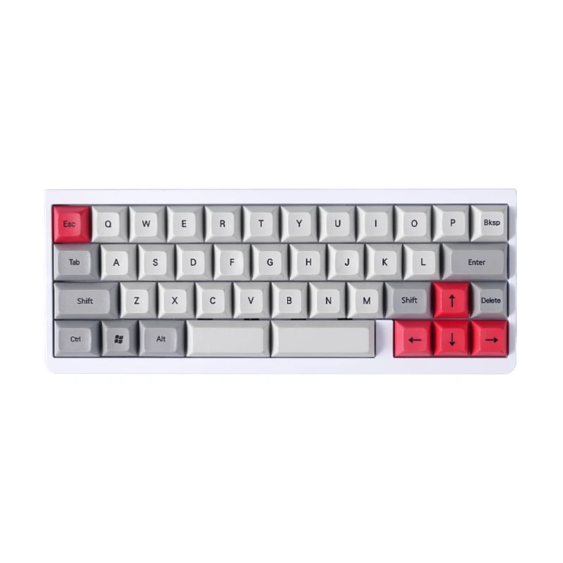 キーボード Idobao ID42 Idobao ID42 White Keyboard Pc Wired Keyboard Mini Mechanical