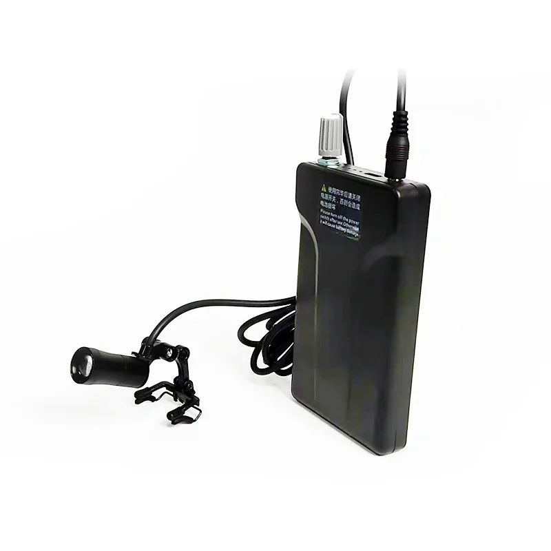 B-u 3W LED D-ental Loupe Headlamp Me-dical Surgical Lupas Rechargeable Head Light with Battery for Dentist Binoculars Magnifier