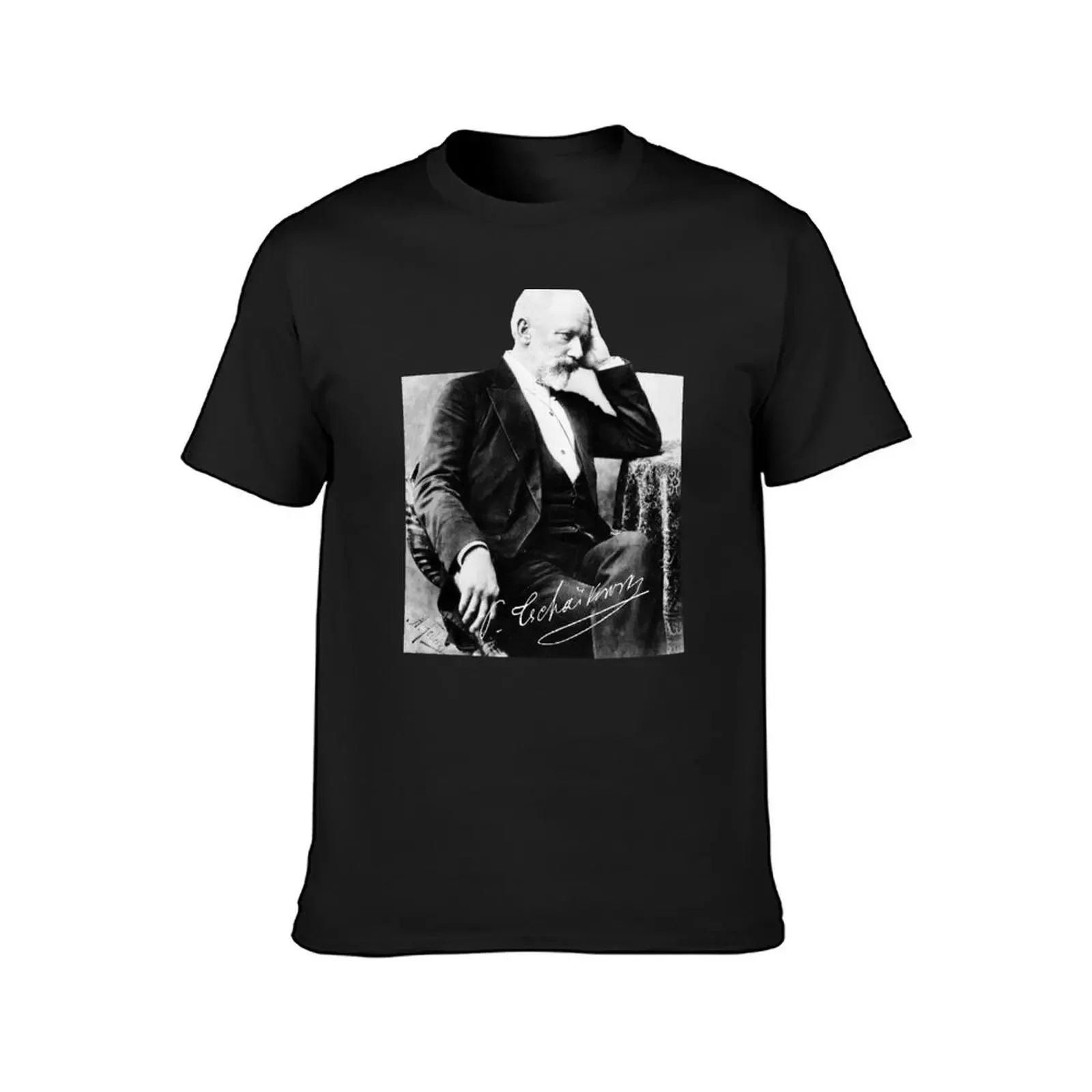 Pyotr Ilyich Tchaikovsky, Пётр Ильич Чайковский T-Shirt shirts graphic Aesthetic clothing men clothing