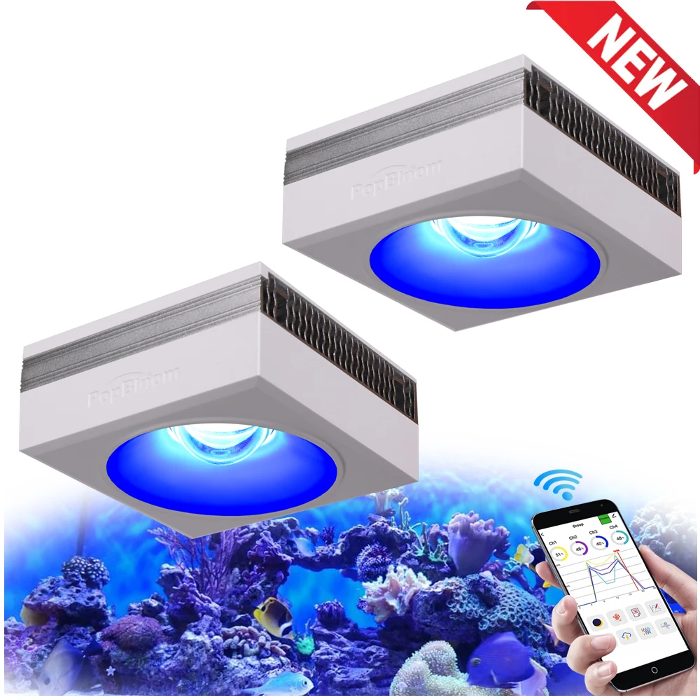 PopBloom RL90 WiFi LED水族館ライト、LED海洋水族館、水族館ランプ