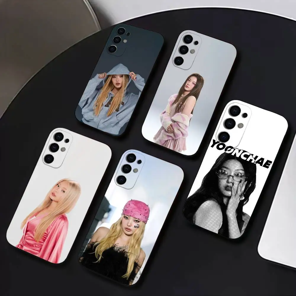 Y-YOONCHAE Phone Case Silicone Soft For Samsung S26,S25,S24,S21,S22,S23,Ultra,S20,Plus,Fe,Lite