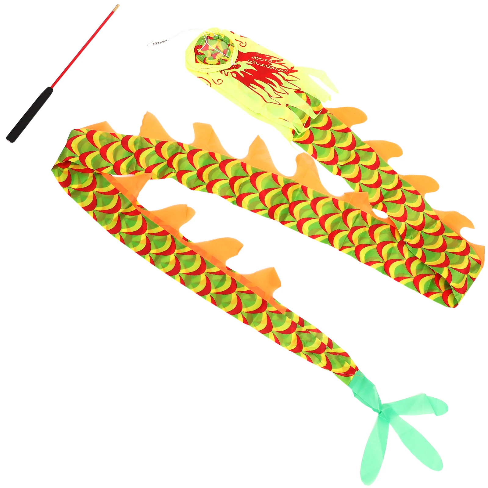 ألعاب الشريط في الهواء الطلق أشرطة الرقص جارلاند للأطفال الصينية إكليل غاسل الألياف الزجاجية