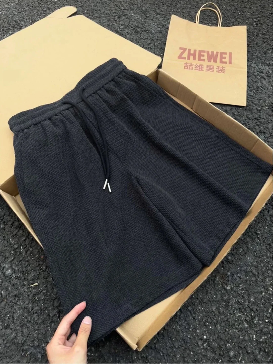 

Deep Grey Dragon Scale Breathable Sports Shorts Men's Summer Cool Feeling Plaid Five-Quarter American Retro Basketball Mid-Pants