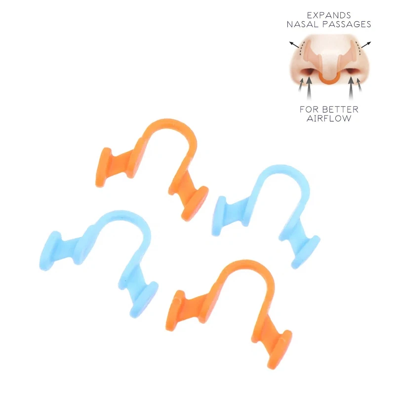 Anti Snoring Stop Snoring Help Breathe Anti Snoring Improve Sleeping Nose Dilator Nasal Silicone Nose 10Pcs Devices Dilator Cli