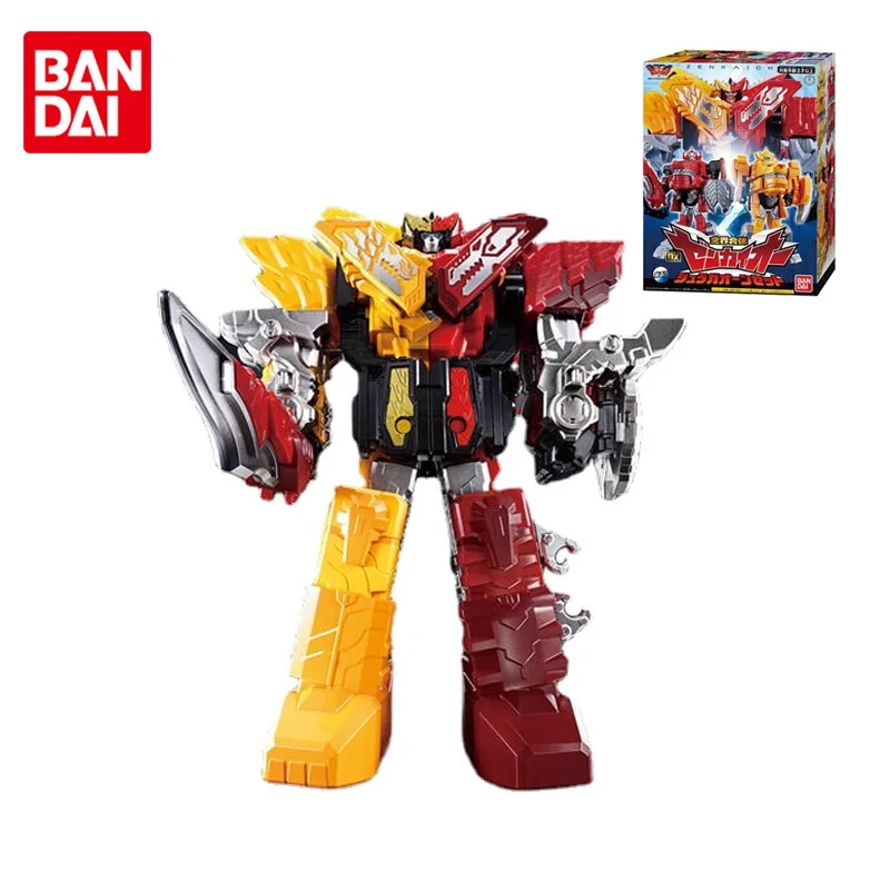 BANDAI Original DX Kikai Sental Zenkaiger Juran Gaon Zenkaion Anime Action Figures Toys Boys Girls Kids Children Birthday Gifts