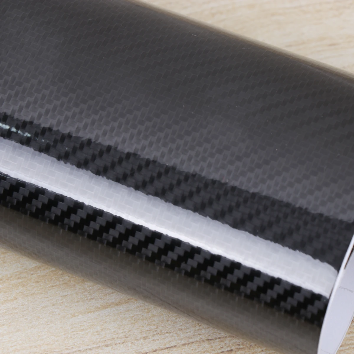 

30*150Cm Car Carbon Fiber Sticker High Light 5D 6D Effect Film Vinyl Wrap Body Decal Auto Trim Adhesive Decor Black 5D