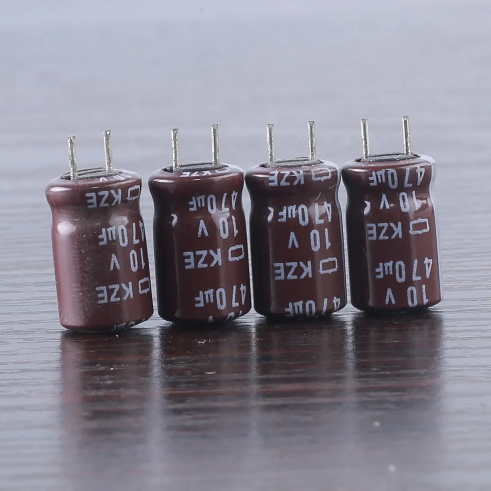 

20pcs Nippon Chemi-Con NCC KZE 470mfd 10V 470UF electrolytic Capacitor 105℃