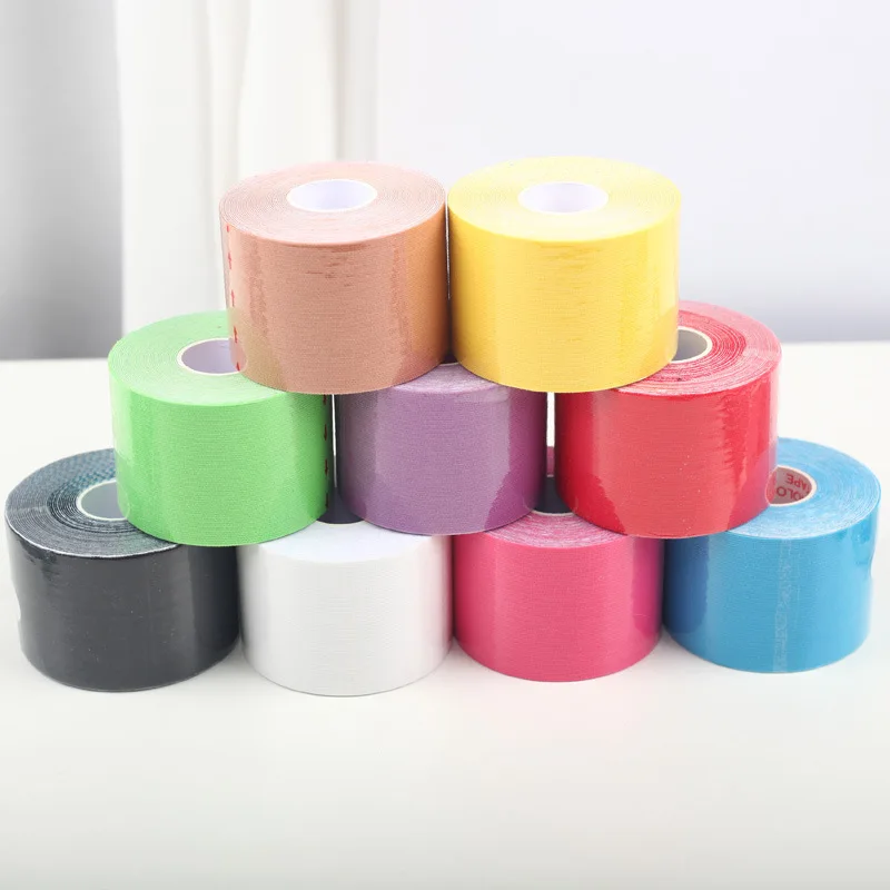 2PC Sports Fitness Anti-skid Tape, Air Ring Anti-skid Tape [length 5m Wide 5cm] Wide Anti-skid Sweat-absorbing Tape