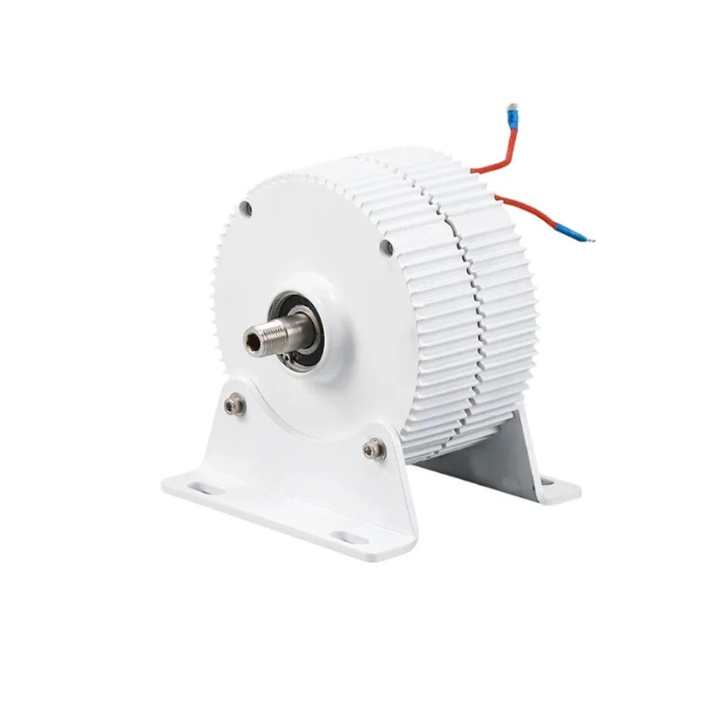 Imagem -03 - Gerador de Ímã Permanente de Baixa Rpm Alternador de Terras Raras para Turbina Eólica 1000w 12v 24v 48v 96v 120v 220v 2000w 3000w 5000w 5kw