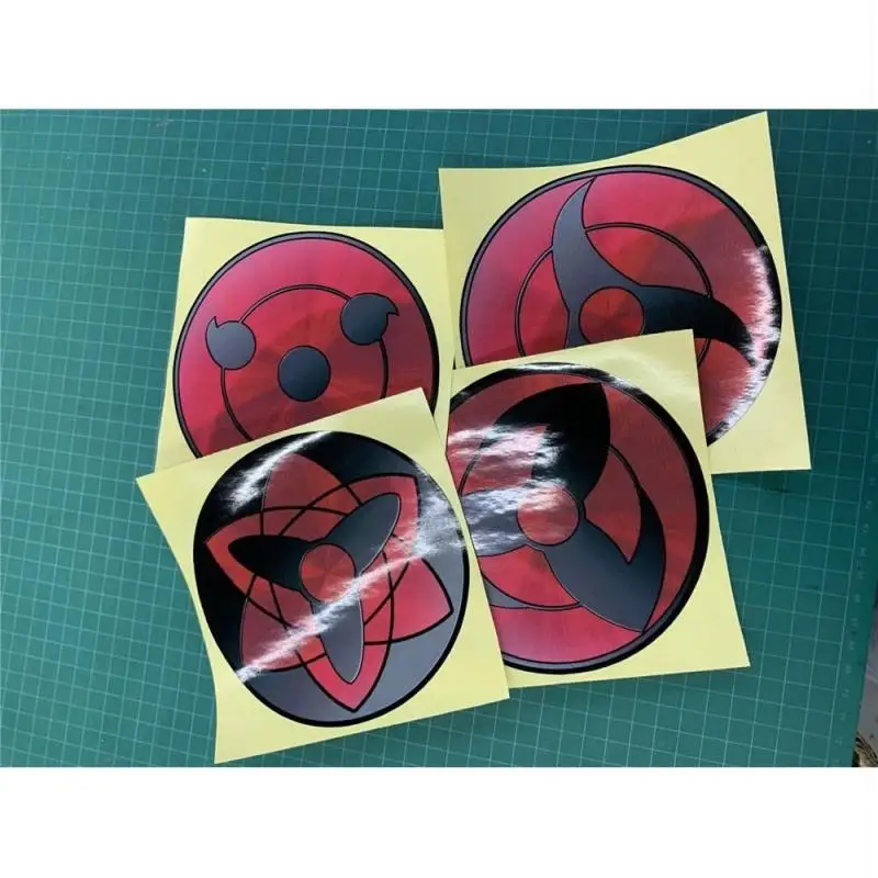 

Наклейка на автомобиль Шаринган Наруто, наклейки на автомобиль, наклейка на крышку топливного бака, мультяшное украшение автомобиля, Хатаке Какаши, автомобильные аксессуары, подарок