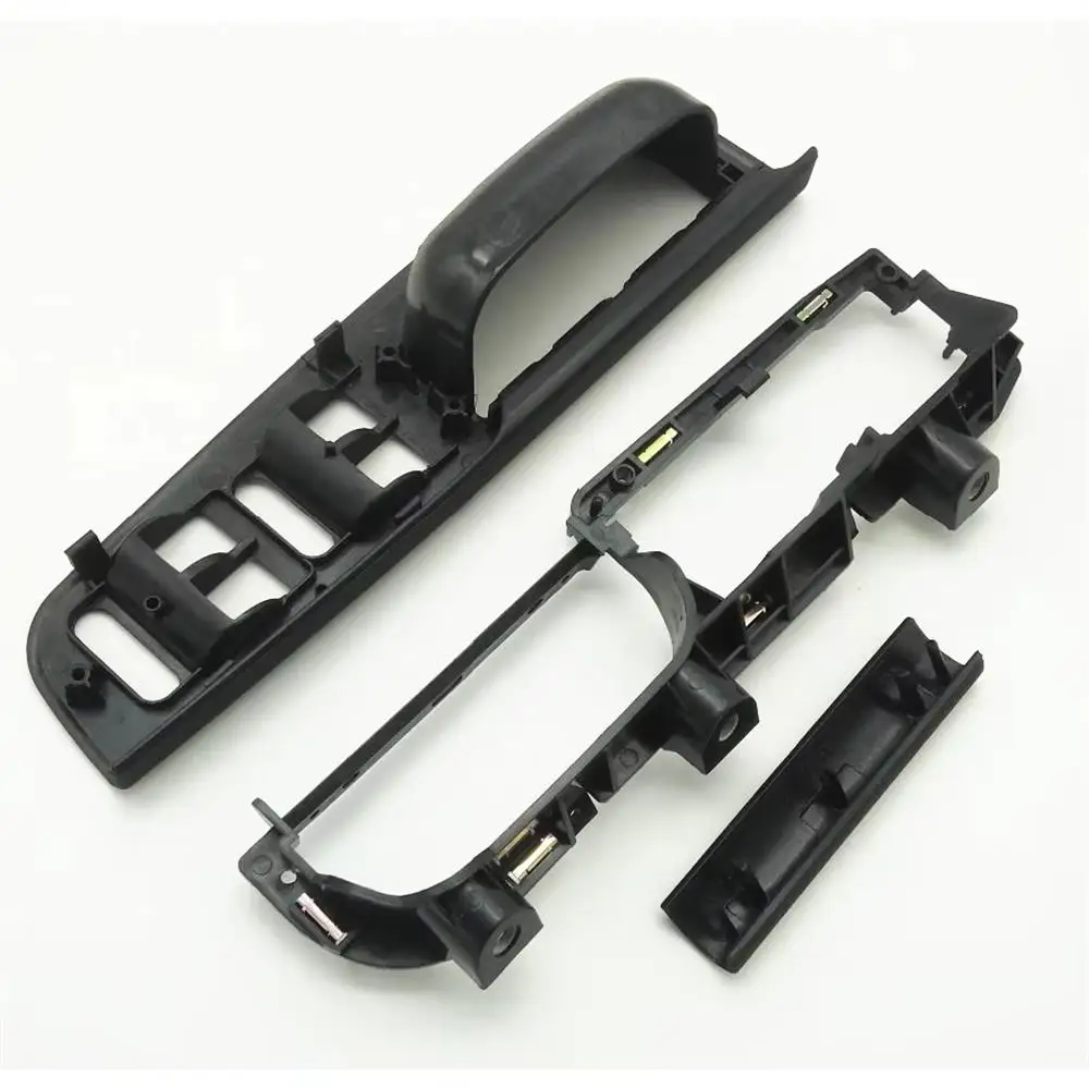 3 Pcs Black Color for VW Passat B5 Interior Door Handle Lifter Switch Bracket Base Caps 3U1 867 179 3B1 867 171 E 3B0 867 175