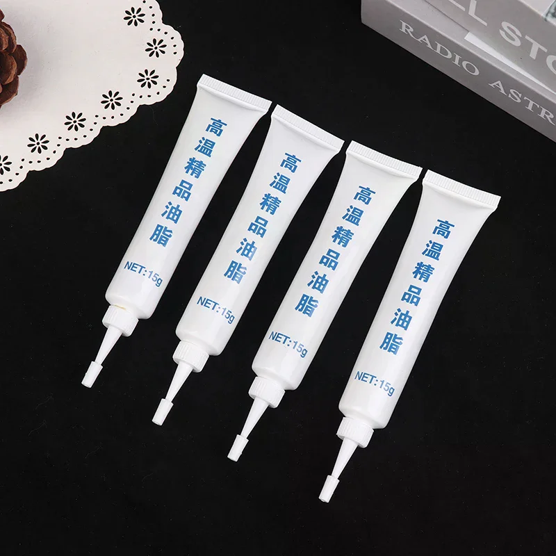 5 قطعة مقاوم للماء الأبيض زيوت التشحيم الشحوم التروس سلسلة زيت تشحيم صمامات السيارة تزييت الشحوم أداة إصلاح لجزازة العشب