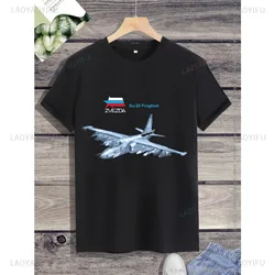 Classic Su-25 Frogfoot  Warplane Graphic T Shirts for Men Short Sleeve O-neck  Casual New Arrival