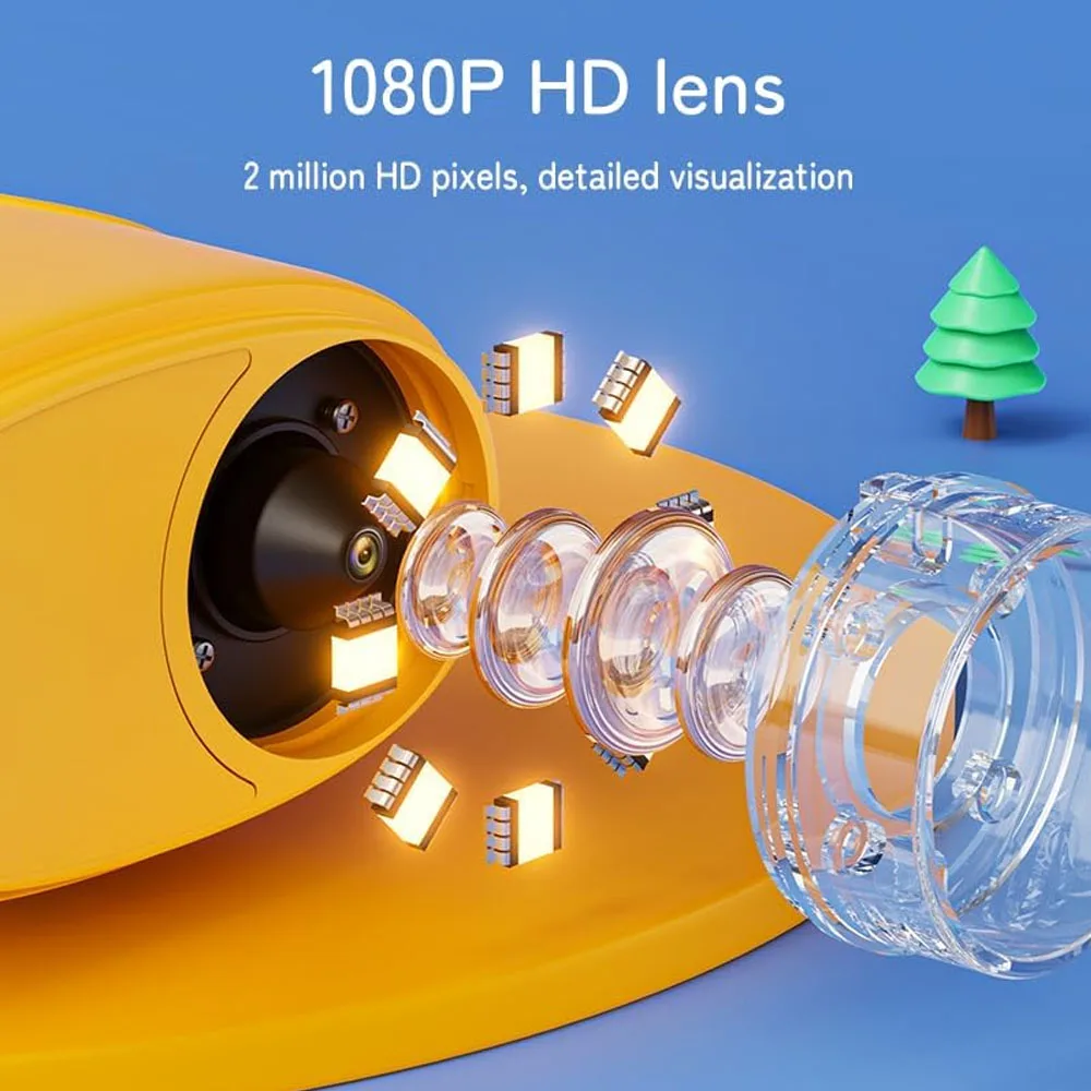 1000X يده مجهر رقمي للأطفال 2 بوصة HD شاشة الأطفال البيولوجية الحشرات المكبر المجاهر المحمولة الصغيرة هدية