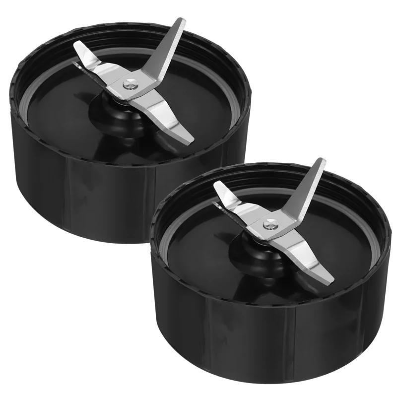 

FSLH 2 Pack Replacement Cross Blade Parts For Magic 250W Blender, Juicer And Mixer, Blender Replacement Parts MB1001