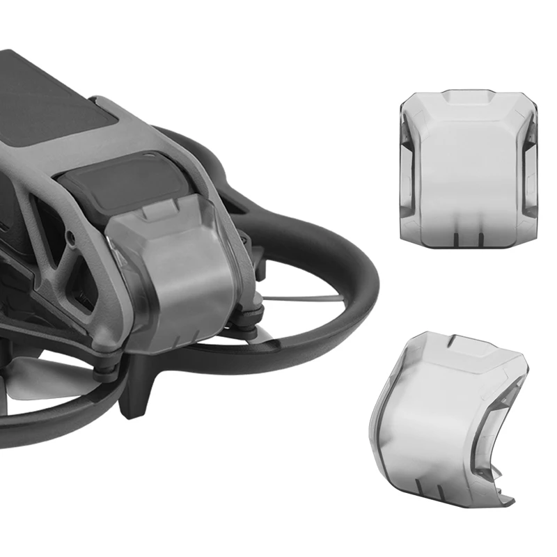 غطاء للعدسات هود ل DJI AVATA الطائرة بدون طيار عدسة غطاء حامي كاميرا ذات محورين الحرس مكافحة وهج درع ل DJI AVATA اكسسوارات