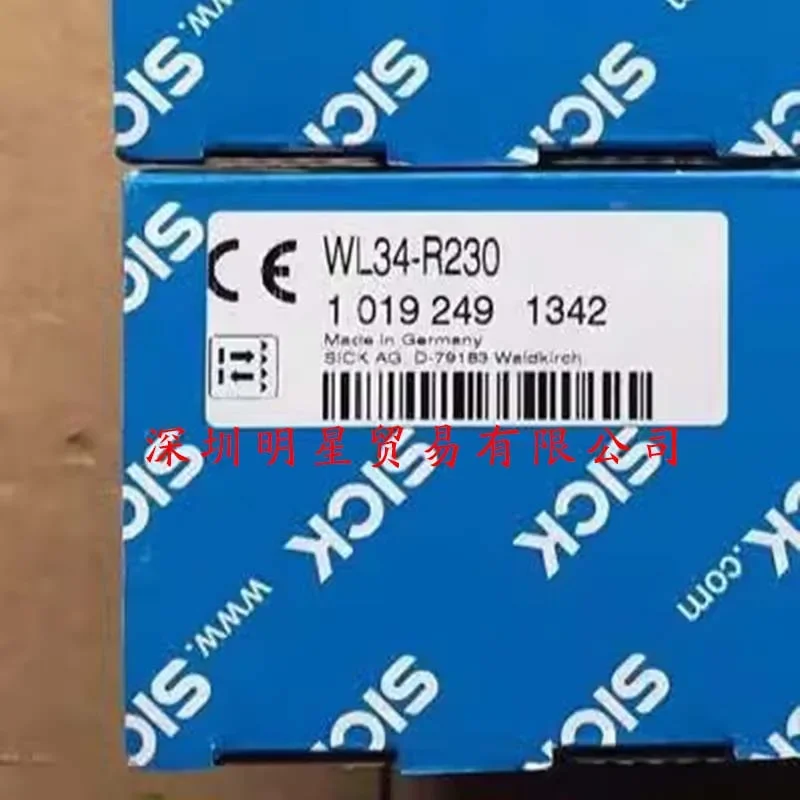 2025 WL34-R230 Alemanha SICK Interruptor Fotoelétrico Original Genuíno Falso Uma Penalidade Dez Sensor Fotoelétrico