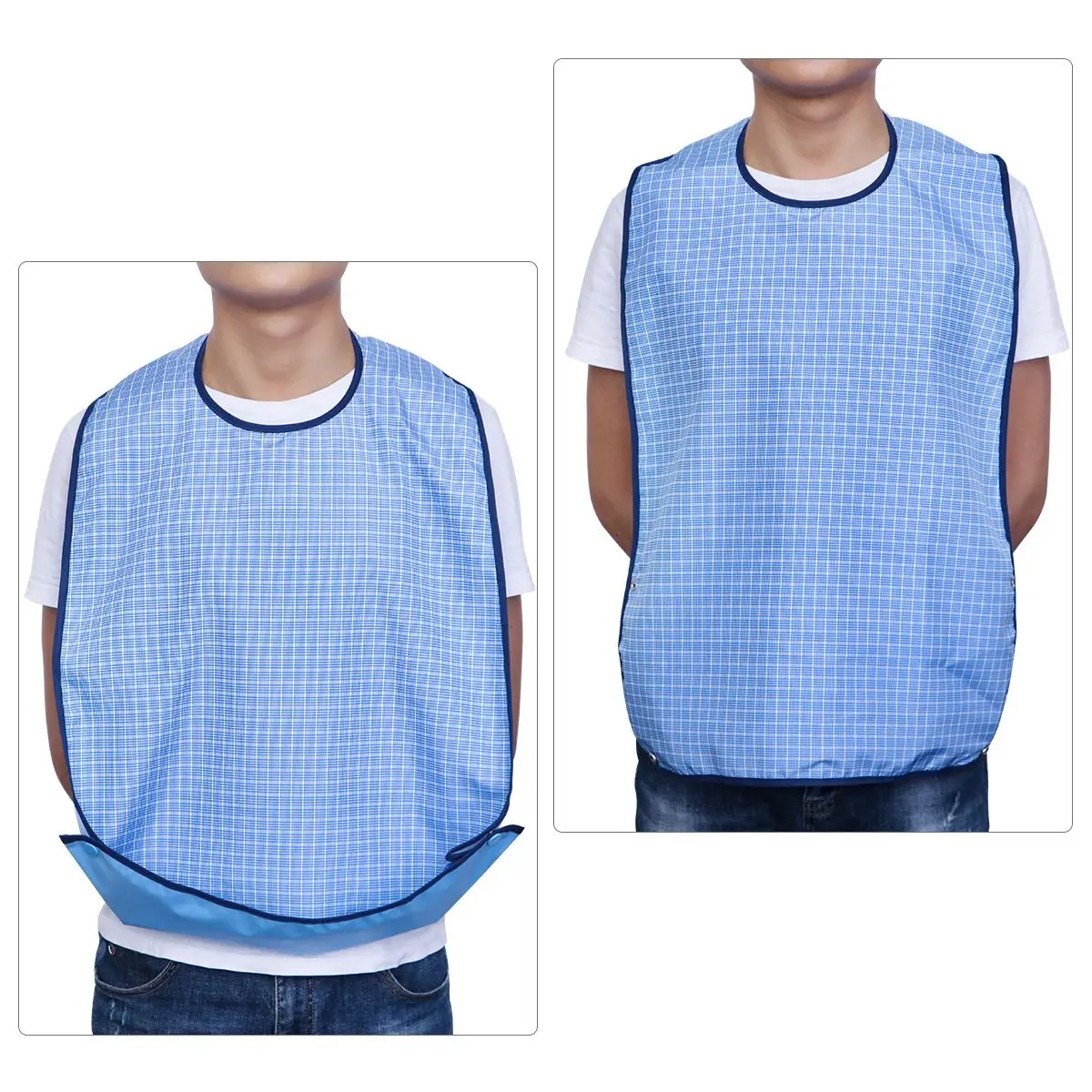 성인 의류 병 건조 랙 보호대를 위한 담요 의류 방수 턱받이