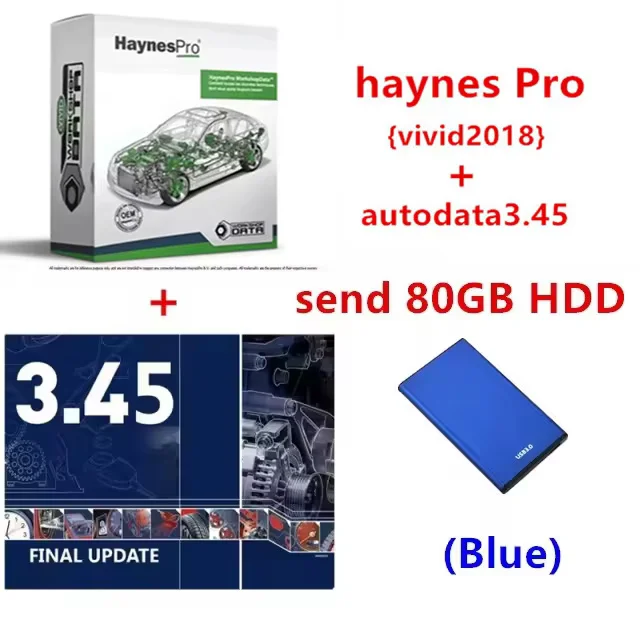 2026 Neueste Haynes Pro (vivid2018) + Autodata 3.45 Werkstattdaten 2018 Atris Technik Europe Kfz-Reparatursoftware Kostenlose Installation