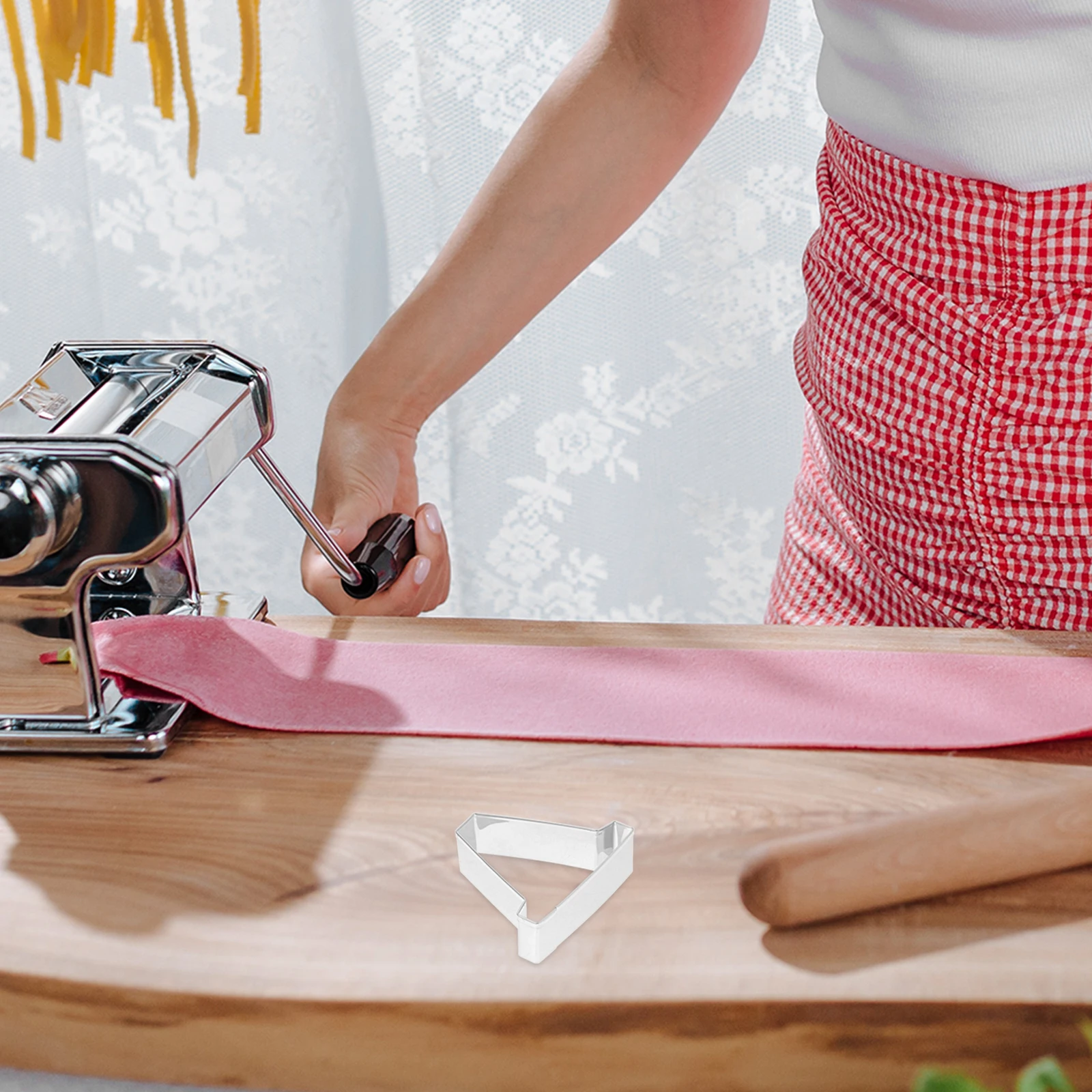 

Road Cone Biscuit Mold Cookie Cutter Traffic Shaper Shaping Tool Cutters Stainless Steel Child