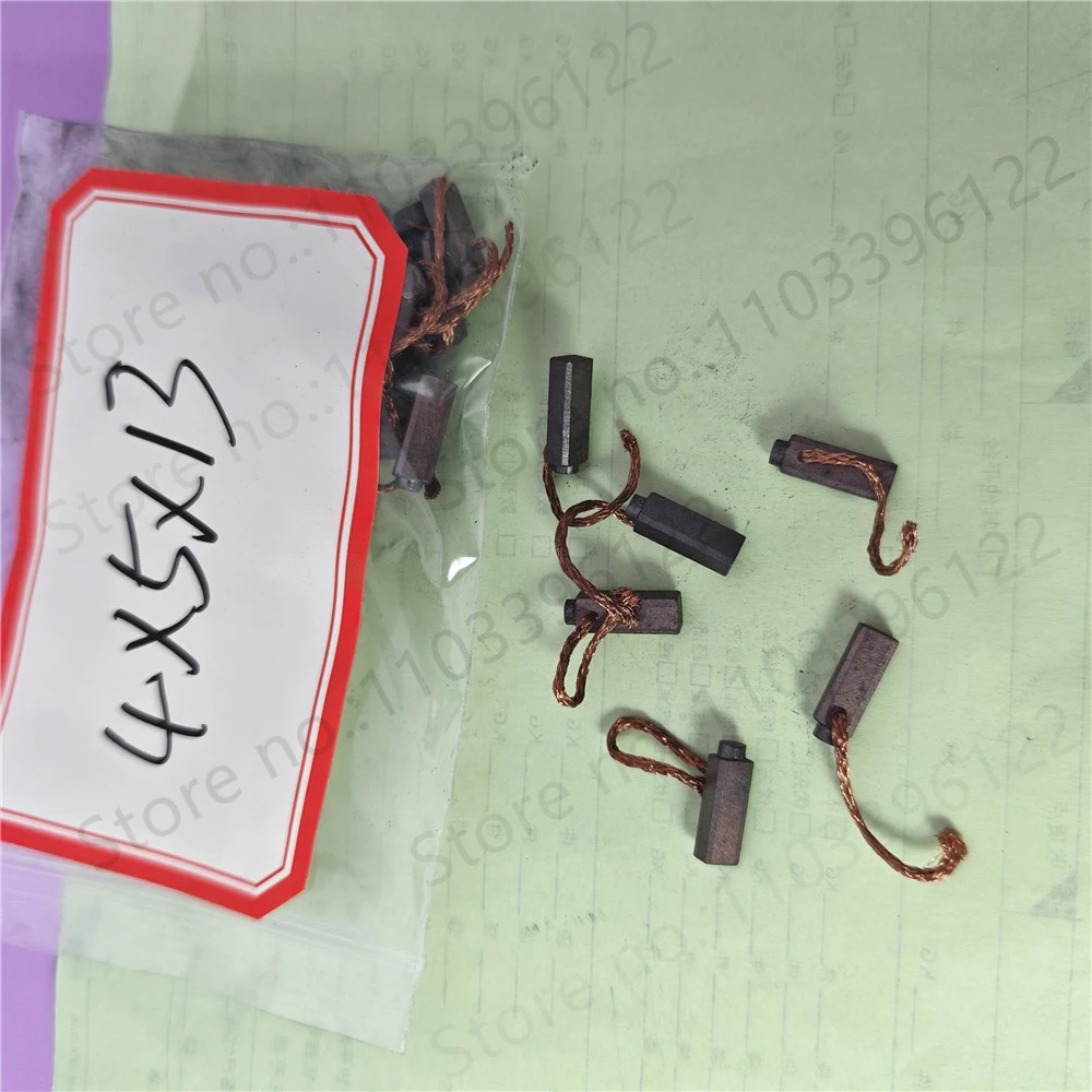 50pcs 4*5*13mm 4*5*13 mm Carbon Brushes 4x5x13mm