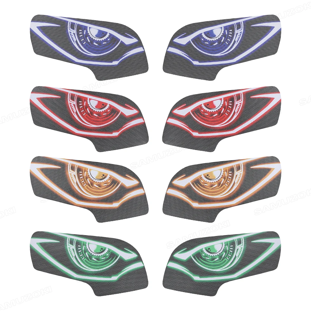 For Honda GL1800 GOLD WING 2001-2011 Motorcycle Accessories Front Fairing Headlight Guard Sticker Head Light Protection Sticker