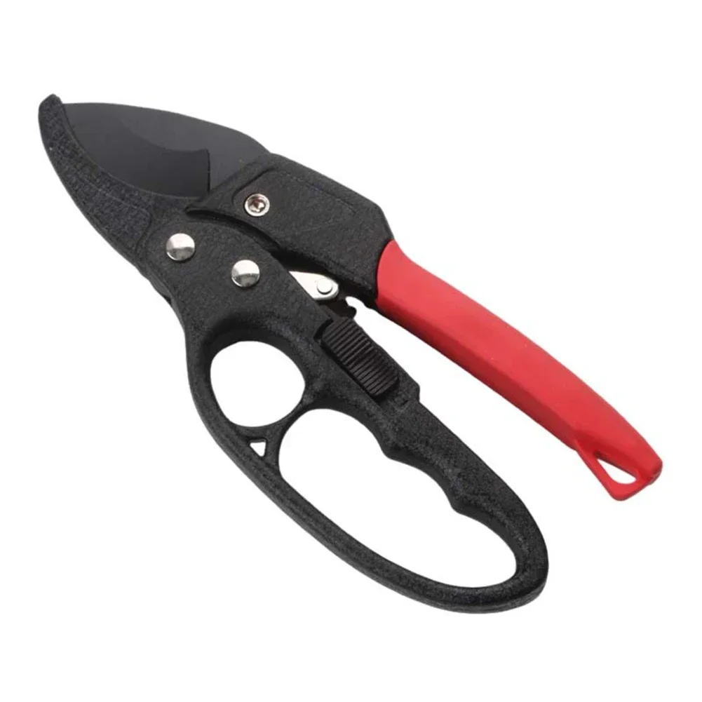 Ergonomic Handle Lock Pruning Labor Saving Shears Cutting Twigs Package Content Pruning Shears Quantity Silver