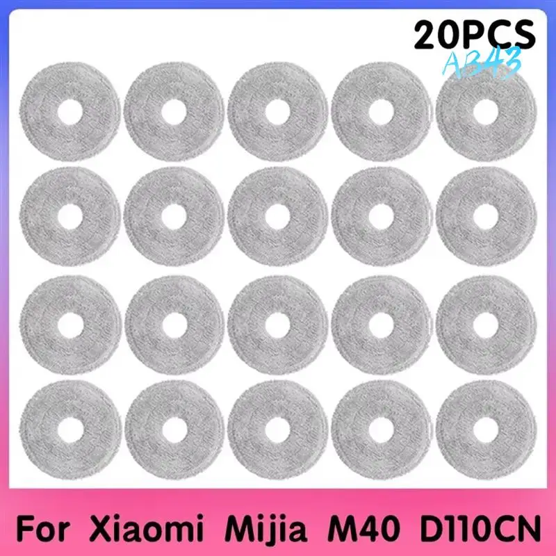 AB43-モップ布 Xiaomi Mijia M40 D110CN 真空スペアパーツアクセサリー消耗品
