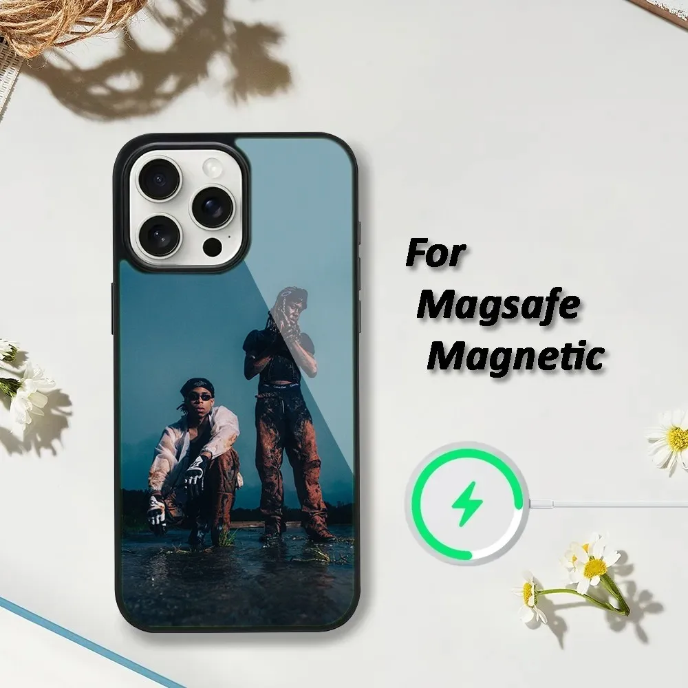 destroy lonely Phone Case For iPhone 16,15,14,13,12,11,Plus,Pro,Max,Mini Magsafe Magnetic Wireless Charging