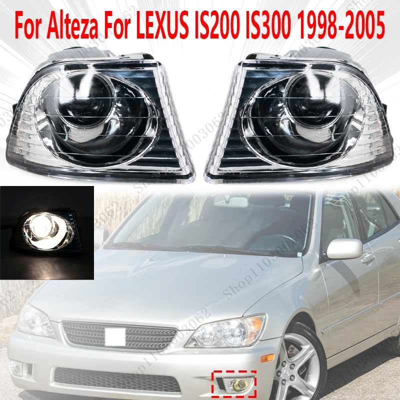 Fog Lamp For Alteza For LEXUS IS200 IS300 1998-2005 Car Front Bumper Lighting Anti-Fog Lamp Day Running Light