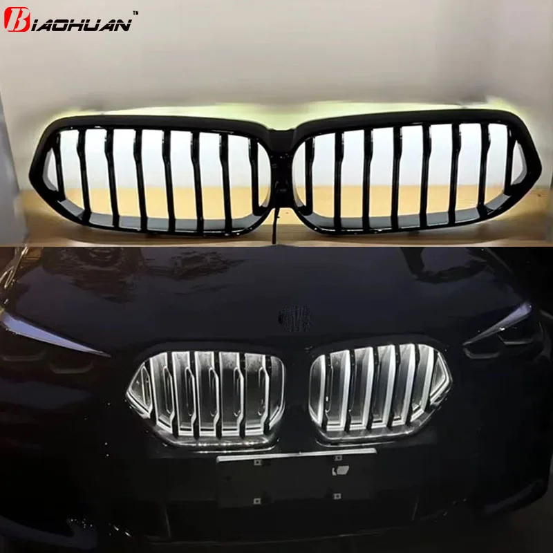 

Suitable for BMW 2019-2023 X6 G06 Racing car LED light grid grill