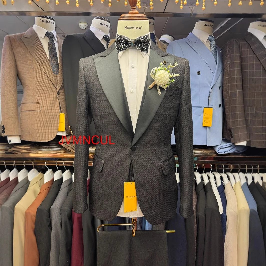 Мужской костюм-тройка Slim Fit – обзор и цена Men'S Formal Wear For Reception