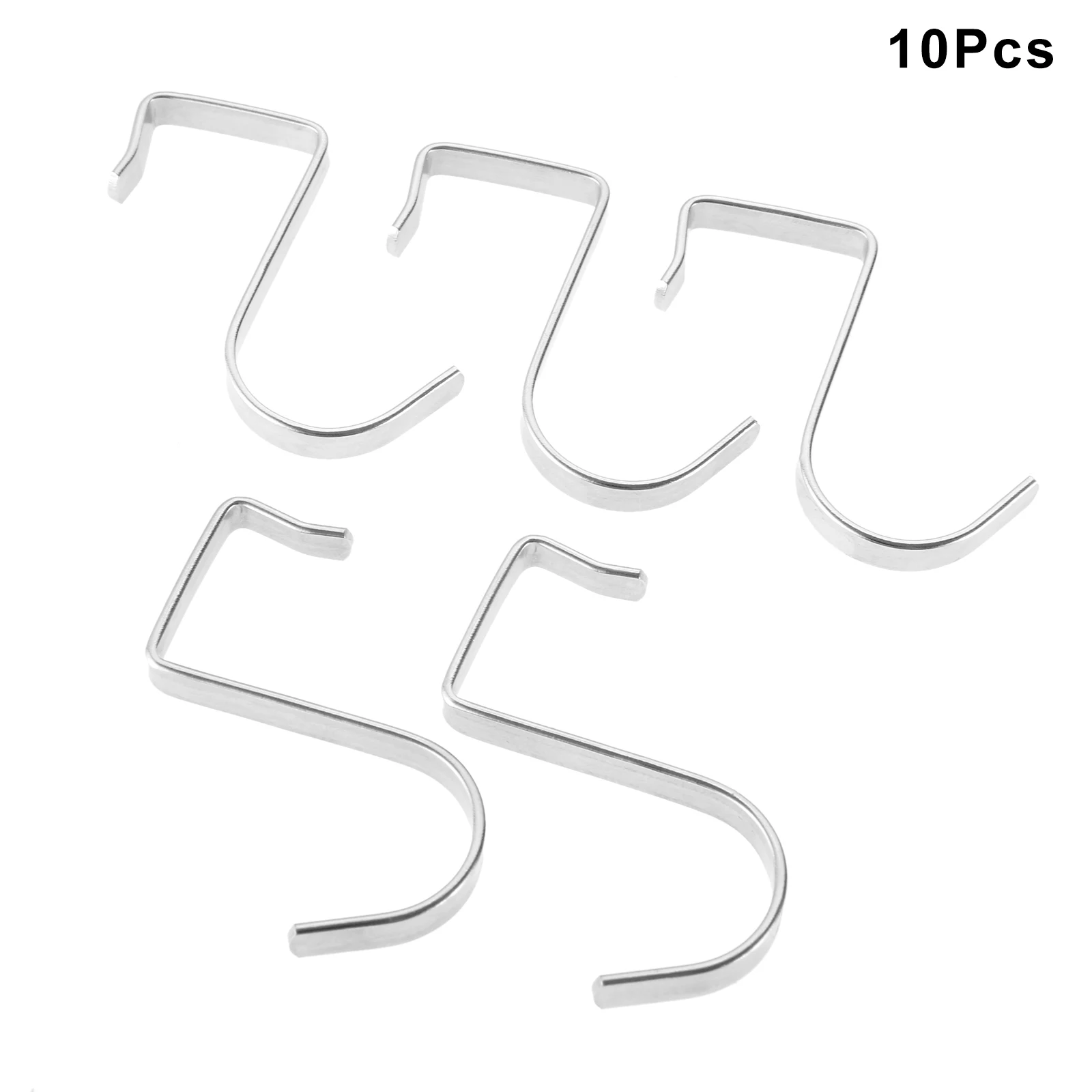 10/20pcs acciaio inossidabile S ganci pentola chiusura cremagliera appendiabiti organizzatore cucina essenziale appendiabiti accessori per la casa
