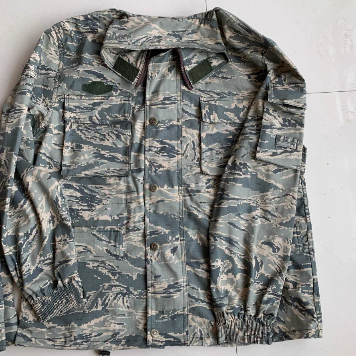 

USAF ABU Tabby Камуфляжный серый мужской весенний костюм включает куртку и брюки
