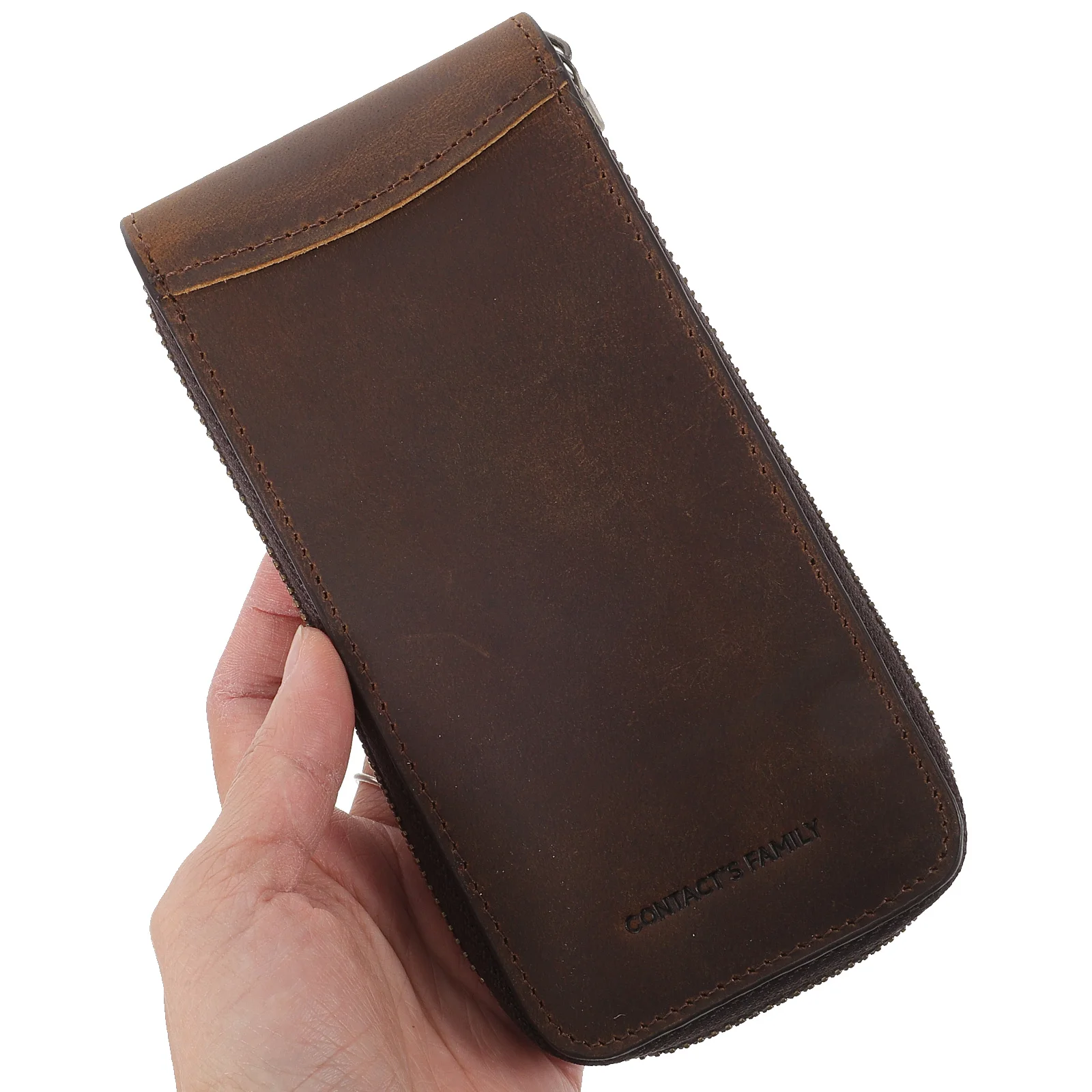 

1pc Watch Case Vintage Travel Holder for Men Watches Pouch Single Display Storage Box Durable Design Elegant