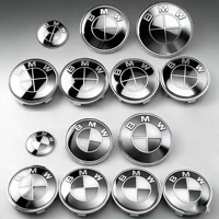 7 Uds. Insignia del emblema del maletero delantero y trasero del capó del coche para BMW E90 F30 E46 F20 G20 E39 E87 G30 E36 E92 E91 F11 F31 E70