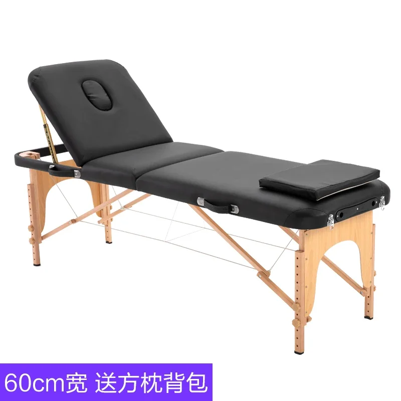 Lash Folding Portable Massage Bed Bathroom Speciality Ear Cleaning Massage Table Comfort Lettino Estetista Salon Furniture