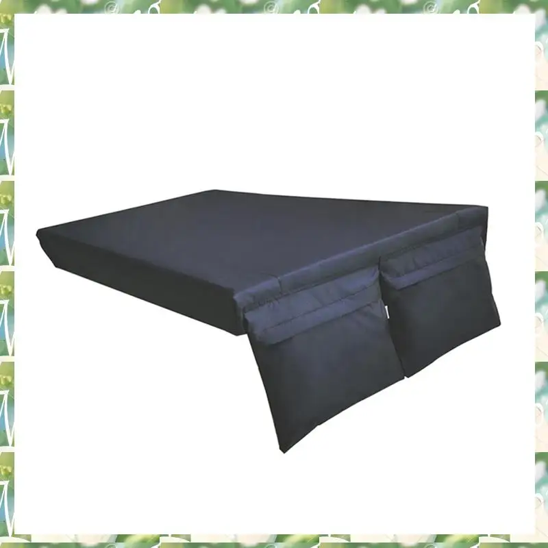 스포츠 샌드백 보드 더스트 커버 및 지퍼 포켓이 있는 태양 보호 커버는 일반 크기의 콘홀 보드 커버, 샌드백 보드에 맞습니다.