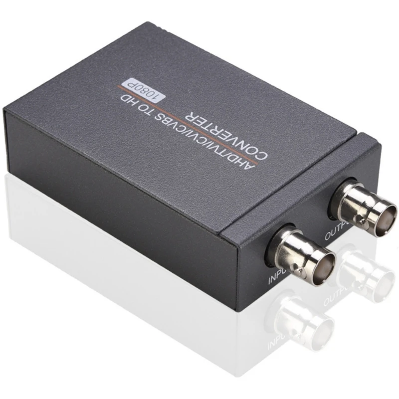 High Resolution BNC to HDMIcompatible Adapter Converts Multiple Video Formats Including AHDs CVIs TVIs CVBS